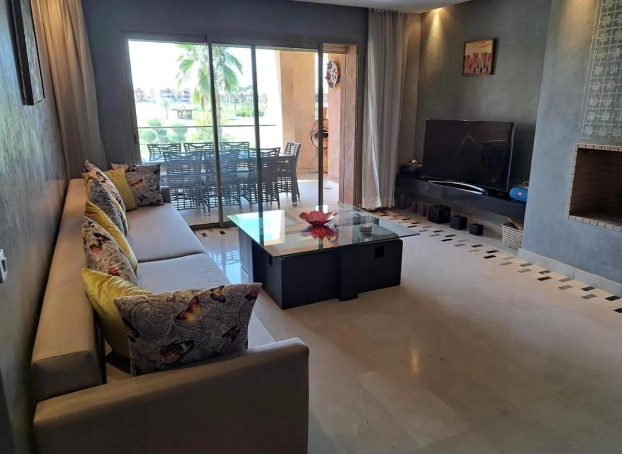 Lägenhet Luxury 2 Bedroom Flat Center Marrakesh Marocko